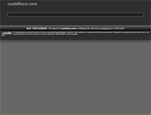 Tablet Screenshot of couldflare.com